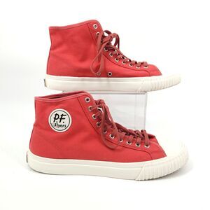 PF FLYERS Center Hi Top Shoes Men Size 12.5 Women 14 Red Sandlot